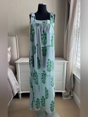 SZ BLOCKPRINTS Maxi Dress. Sz S